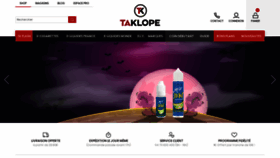 What Taklope.com website looked like in 2020 (4 years ago)
