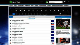 What Tvsportiva.it website looked like in 2020 (4 years ago)