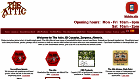 What Theattic-almeria.com website looked like in 2020 (4 years ago)