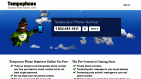 What Tempophone.com website looked like in 2020 (4 years ago)