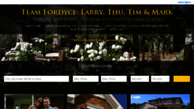 What Teamfordyce.com website looked like in 2020 (4 years ago)