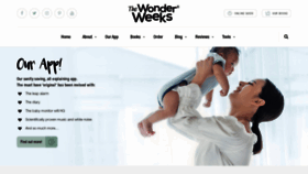 What Thewonderweeks.com website looked like in 2020 (4 years ago)