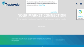 What Tradeweb.com website looked like in 2020 (4 years ago)