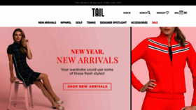 What Tailactivewear.com website looked like in 2020 (4 years ago)