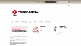 What Tosoheurope.com website looked like in 2020 (4 years ago)