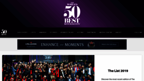 What Theworlds50best.com website looked like in 2020 (4 years ago)