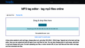 What Tagmp3.net website looked like in 2020 (4 years ago)
