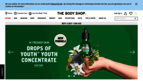 What Thebodyshop.com website looked like in 2020 (4 years ago)