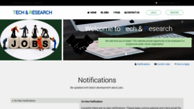 What Techandresearch.com website looked like in 2020 (4 years ago)