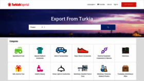 What Turkishexportal.com website looked like in 2020 (5 years ago)