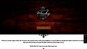 What Thewhiskyclub.com.au website looked like in 2020 (4 years ago)