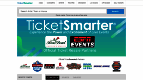 What Ticketsmarter.com website looked like in 2020 (4 years ago)