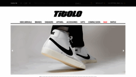 What Titolo.ch website looked like in 2020 (5 years ago)