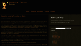 What Thomas-c-durand.fr website looked like in 2020 (4 years ago)