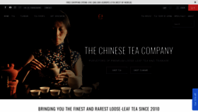 What The-chinese-tea-company.com website looked like in 2020 (4 years ago)
