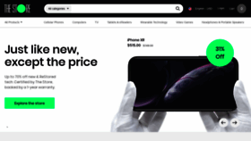 What Thestore.com website looked like in 2020 (4 years ago)