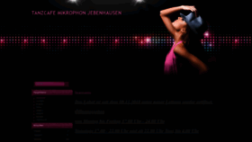What Tanzcafe-mikrophon.de website looked like in 2020 (4 years ago)