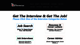 What Theinterviewguys.com website looked like in 2020 (4 years ago)