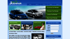 What Taxiinjodhpur.com website looked like in 2020 (4 years ago)