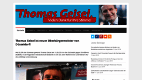 What Thomas-geisel-2014.de website looked like in 2020 (4 years ago)