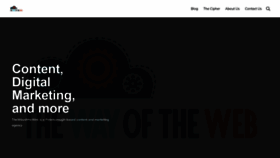 What Thewayoftheweb.net website looked like in 2020 (4 years ago)