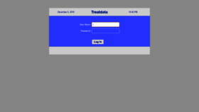 What Treatdata.com website looked like in 2020 (4 years ago)