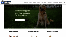 What Treehousepuppies.com website looked like in 2020 (4 years ago)