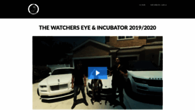 What Thewatcherseye.com website looked like in 2020 (4 years ago)