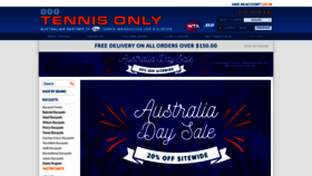 What Tennisonly.com.au website looked like in 2020 (4 years ago)