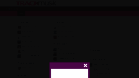 What Trackmusik.fr website looked like in 2020 (4 years ago)