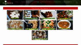 What Thecookbook.pk website looked like in 2020 (4 years ago)