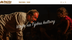 What Tydenkultury.cz website looked like in 2020 (4 years ago)