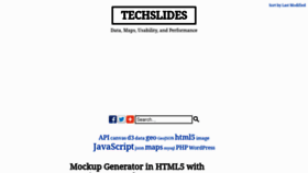 What Techslides.com website looked like in 2020 (4 years ago)