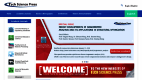What Techscience.com website looked like in 2020 (4 years ago)