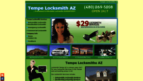 What Tempelocksmithsaz.com website looked like in 2020 (4 years ago)