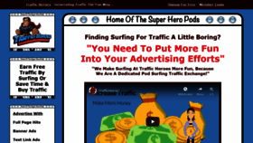 What Trafficheroes.com website looked like in 2020 (4 years ago)