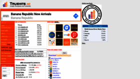 What Truehits.net website looked like in 2020 (4 years ago)