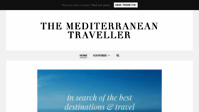 What Themediterraneantraveller.com website looked like in 2020 (4 years ago)