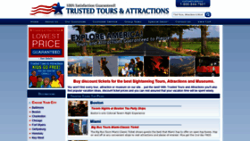 What Trustedtours.com website looked like in 2020 (4 years ago)