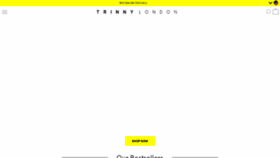 What Trinnylondon.com website looked like in 2020 (4 years ago)