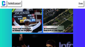 What Telebasel.ch website looked like in 2020 (5 years ago)
