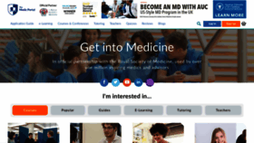 What Themedicportal.com website looked like in 2020 (4 years ago)