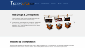 What Technolyze.net website looked like in 2020 (4 years ago)