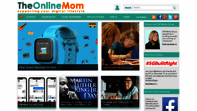 What Theonlinemom.com website looked like in 2020 (4 years ago)