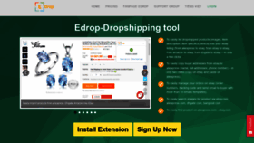 What Tooldropship.com website looked like in 2020 (4 years ago)