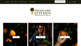 What Thissillygirlskitchen.com website looked like in 2020 (4 years ago)