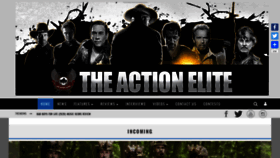 What Theactionelite.com website looked like in 2020 (4 years ago)