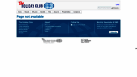 What Theholidayclub.co.bw website looked like in 2020 (4 years ago)