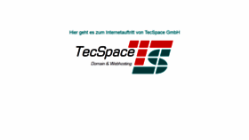 What Tecspace.net website looked like in 2020 (4 years ago)