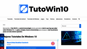 What Tutowin10.com website looked like in 2020 (4 years ago)